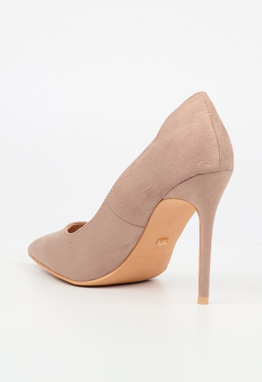 Miss Black - Lola 66 classic scallop heel - neutral