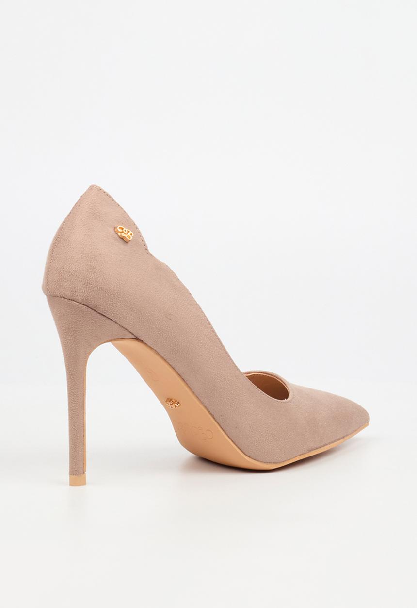 Miss Black - Lola 66 classic scallop heel - neutral