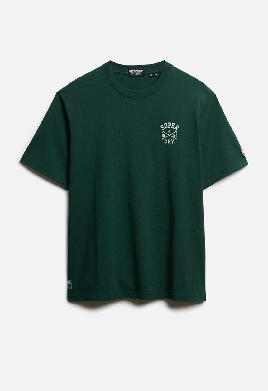 Superdry. - Athletic Club T-shirt - Enamel Green