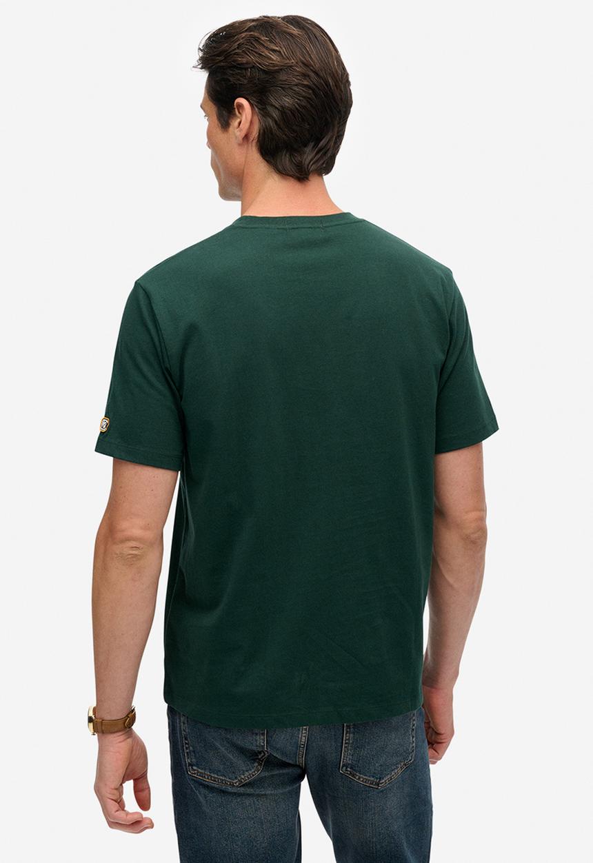 Superdry. - Athletic Club T-shirt - Enamel Green