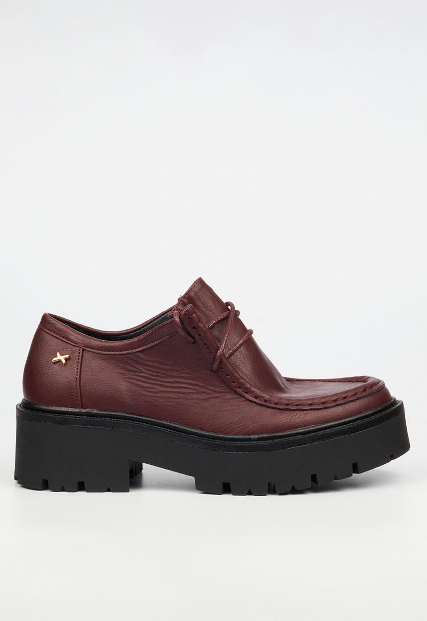 Rock & Co - Hendrix 2 chunky lace up - wine