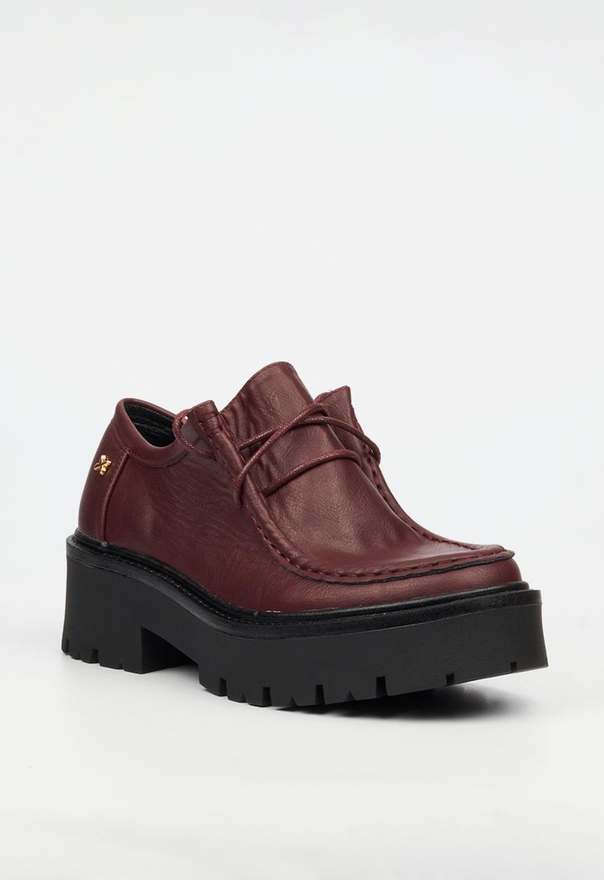 Rock & Co - Hendrix 2 chunky lace up - wine