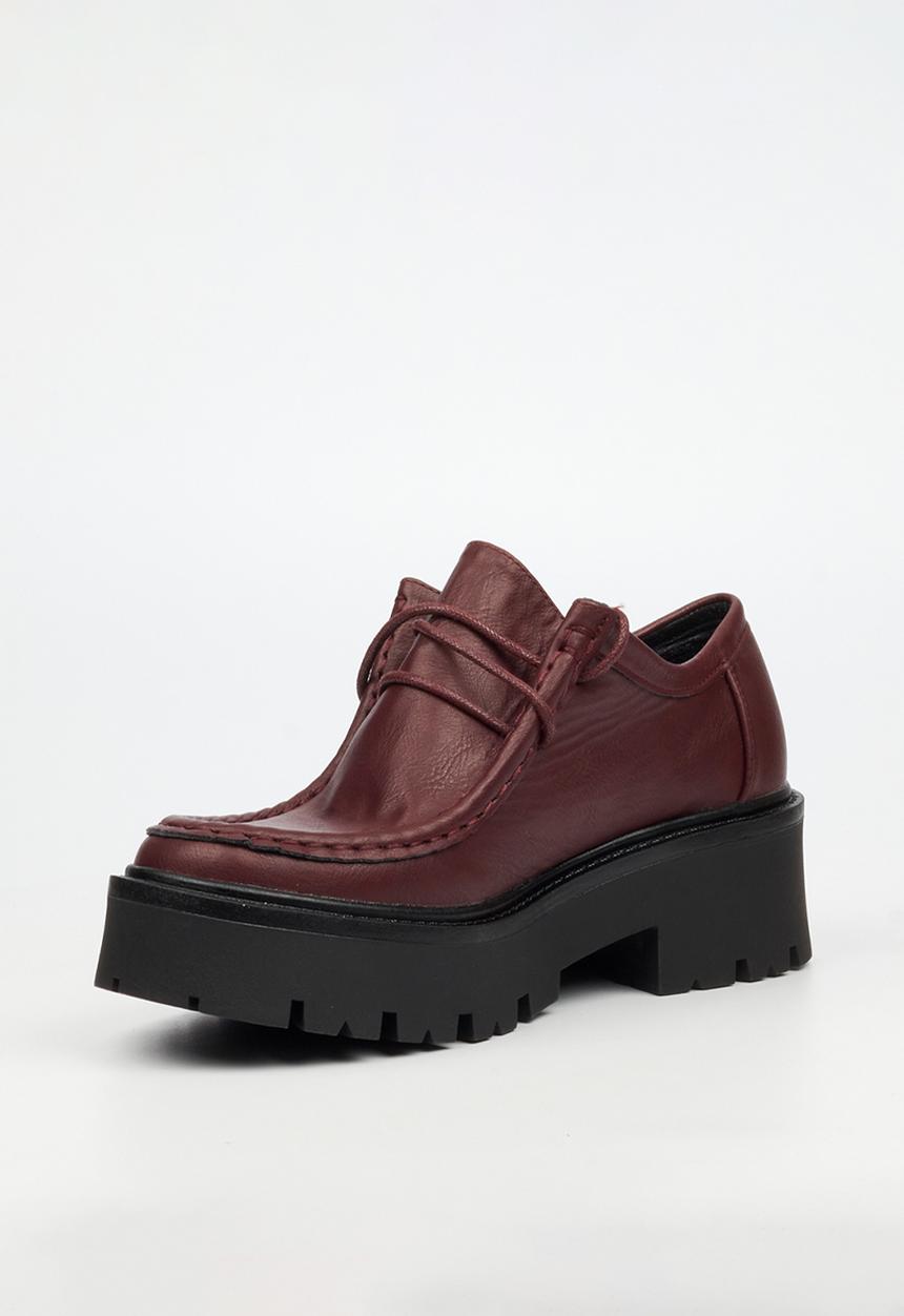 Rock & Co - Hendrix 2 chunky lace up - wine
