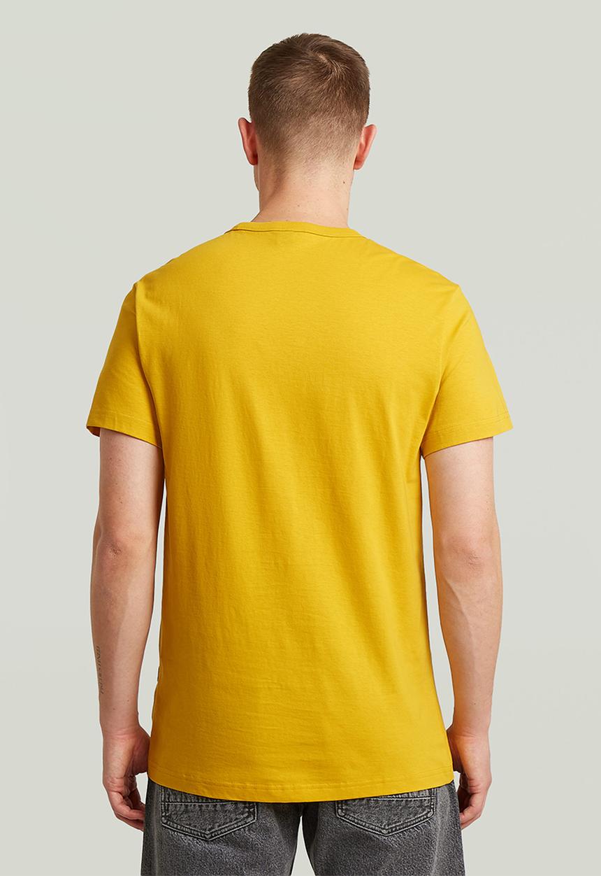 G-STAR - Graphic r t s\s - yellow