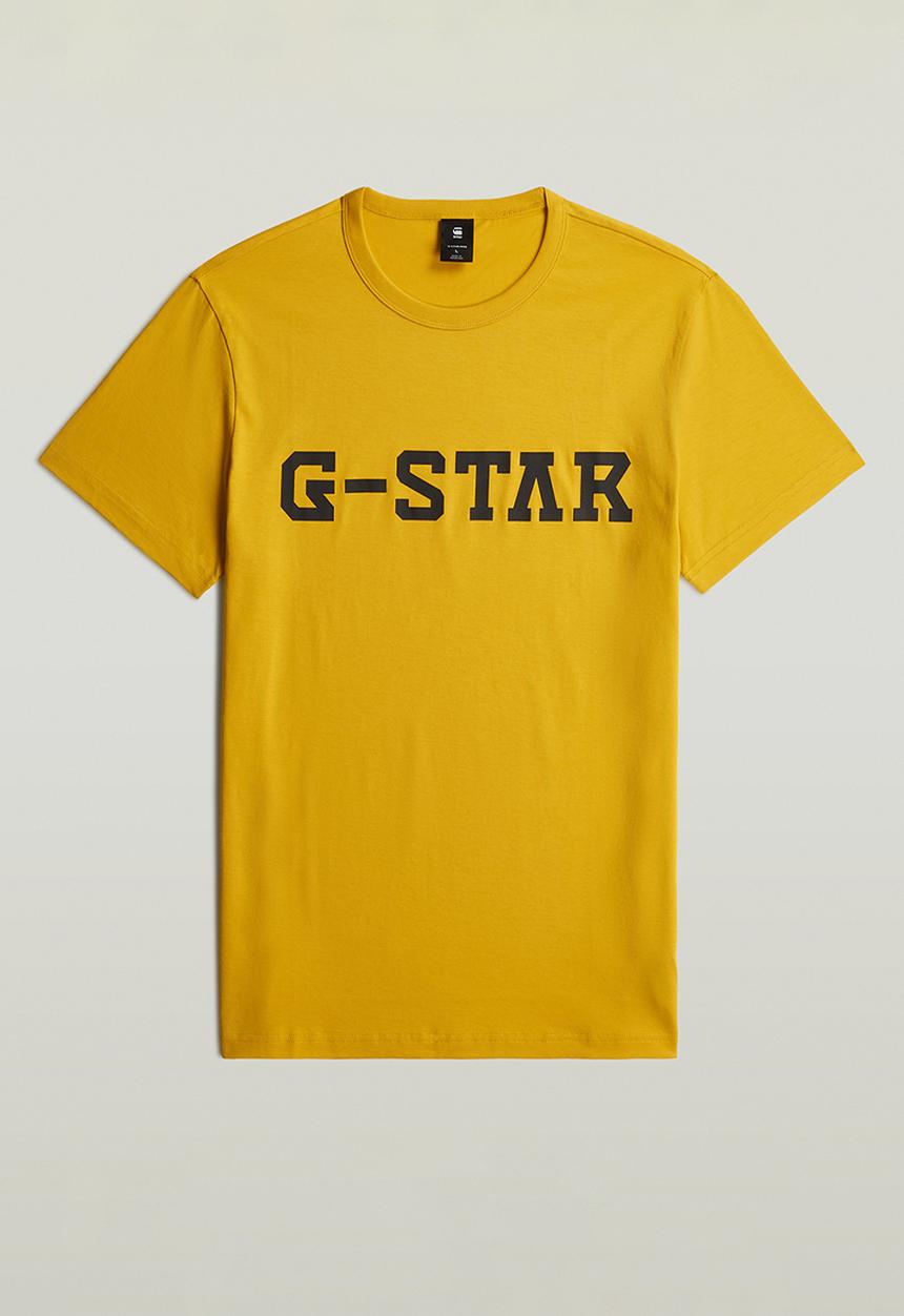G-STAR - Graphic r t s\s - yellow