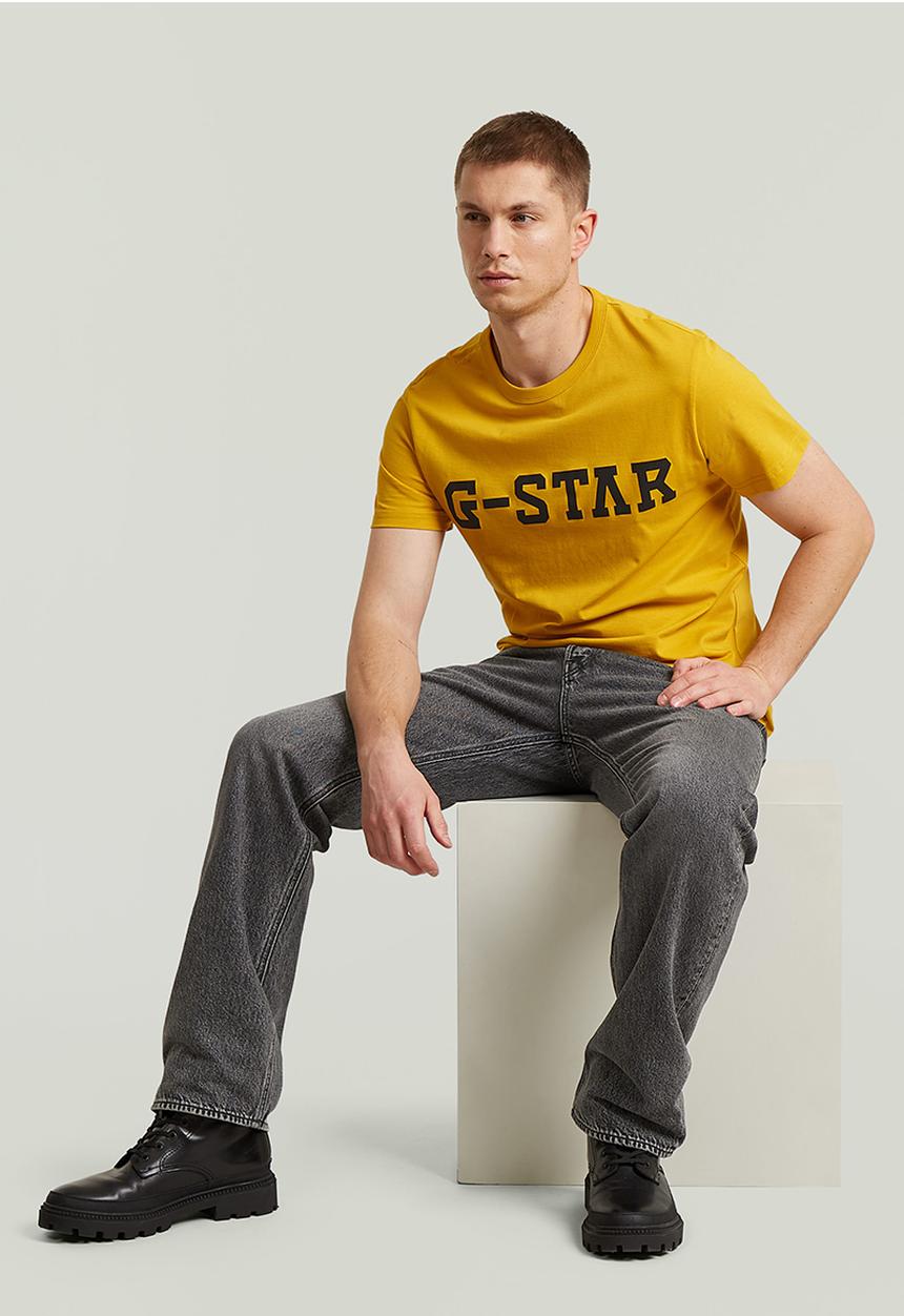 G-STAR - Graphic r t s\s - yellow