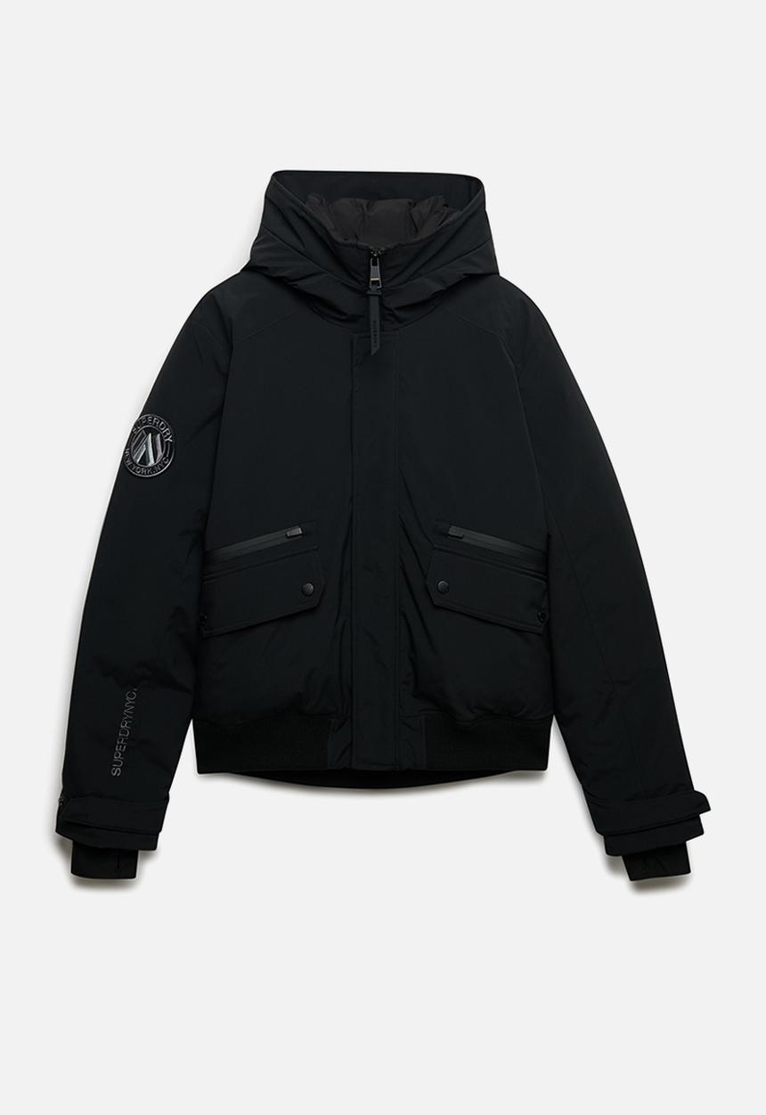Superdry. - City Padded Bomber Jacket - Black