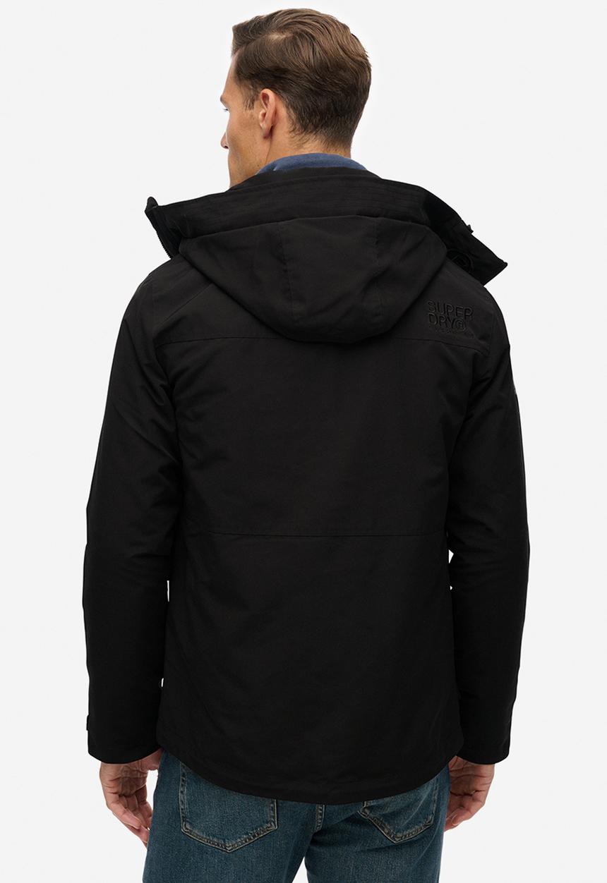 Superdry. - Hood Ultimate Emb Windbreaker - 40A - Black