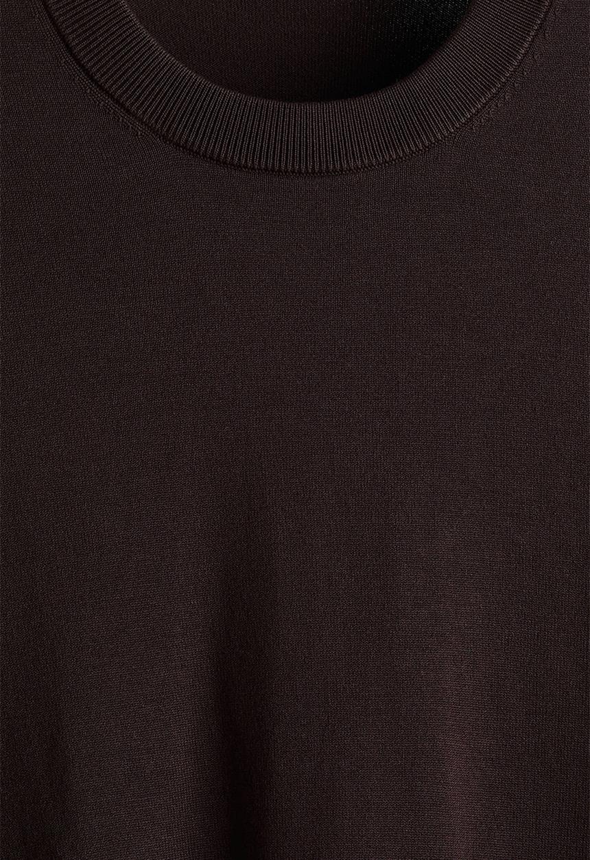 H&M - Regular fit fine-knit jumper - brown