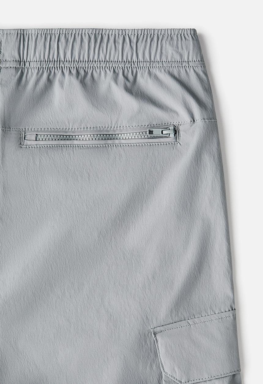 H&M - Regular fit nylon cargo trousers - grey