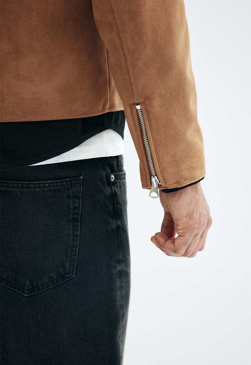 H&M - Collared jacket - light brown 