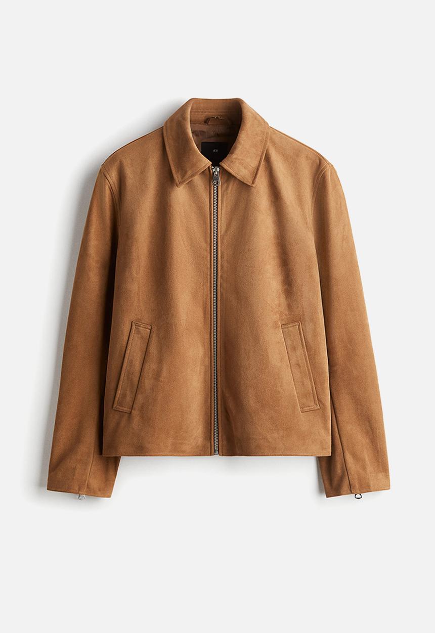 H&M - Collared jacket - light brown 