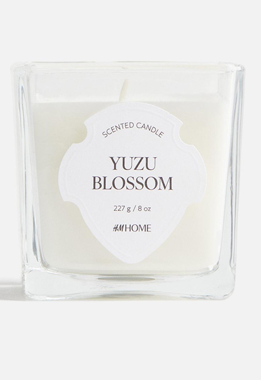 H&M - Scented candle in glass holder - yuzu blossom