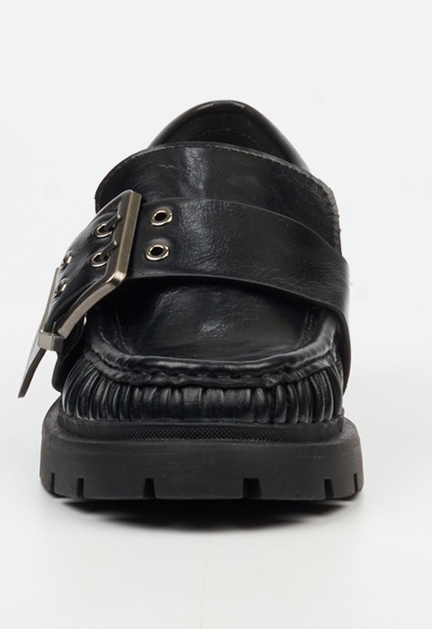 Butterfly Feet - Plush 2 loafer  - black
