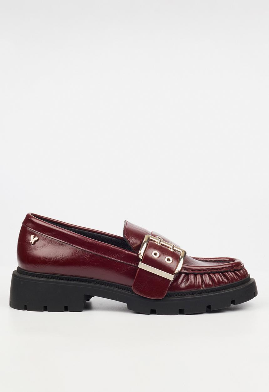 Butterfly Feet - Plush 2 loafer  - burgundy