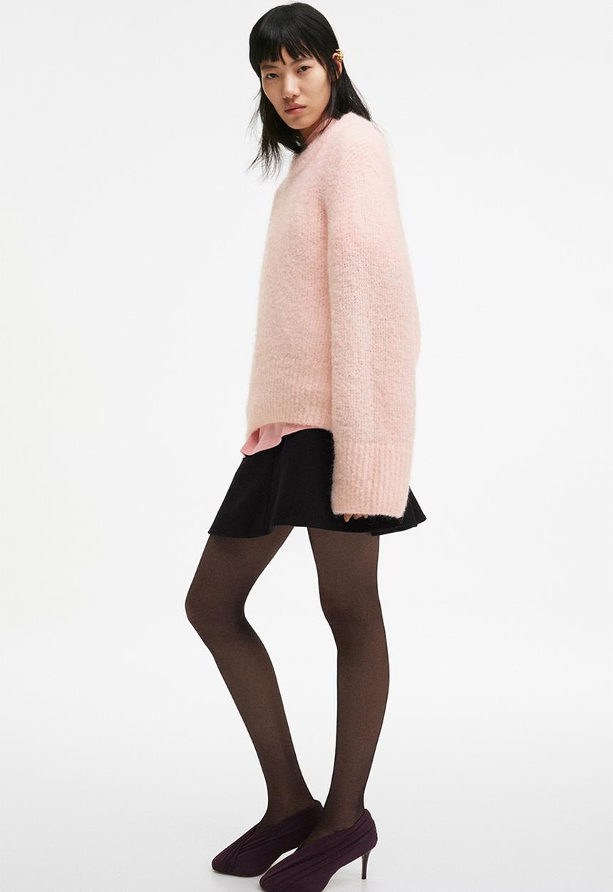 H&M - H&M Studio: Mohair-blend jumper - pink