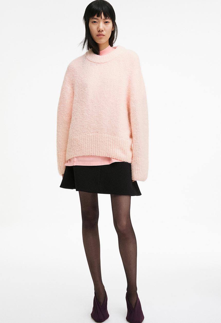 H&M - H&M Studio: Mohair-blend jumper - pink