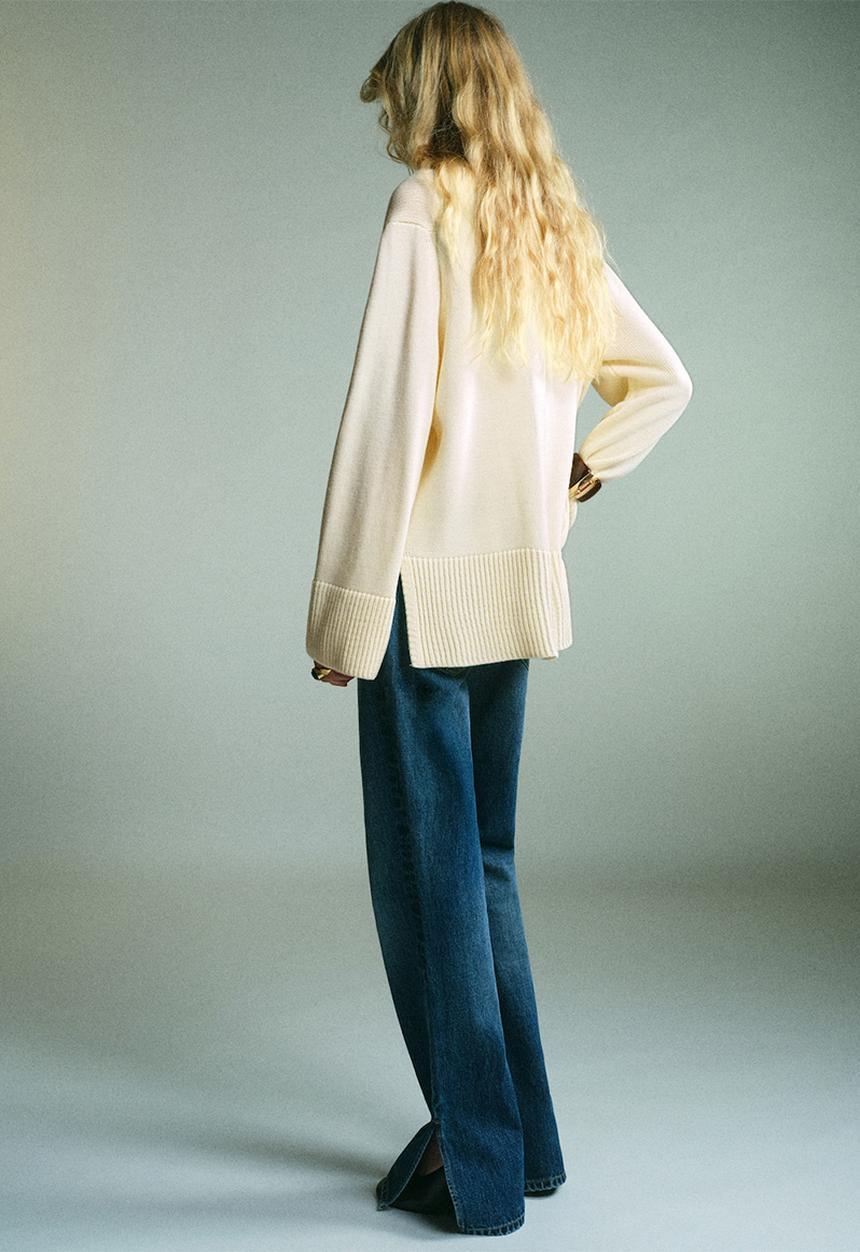 MANGO - Sweater roger - light beige