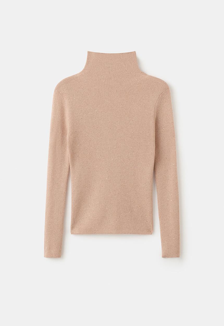 MANGO - Sweater recatada - medium brown