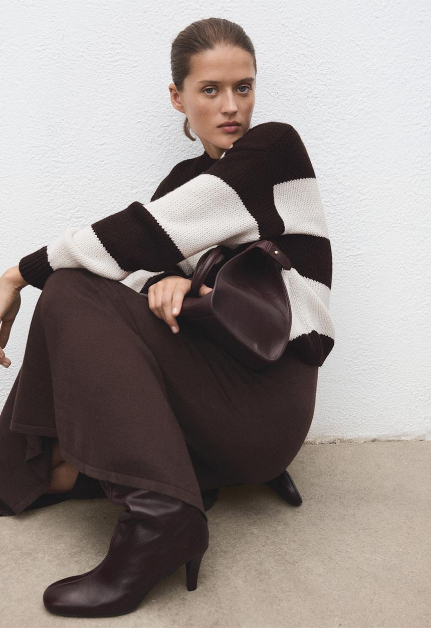 MANGO - Sweater bosque - light beige