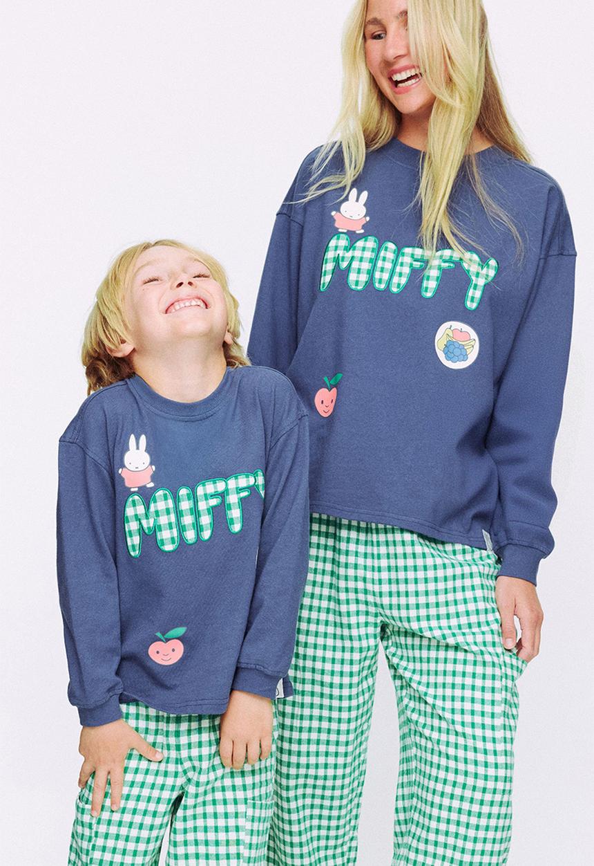 Cotton On - Miffy Adult Long Sleeve Pj Set License - Lcn Mif Deep Dive/ Miffy Apple