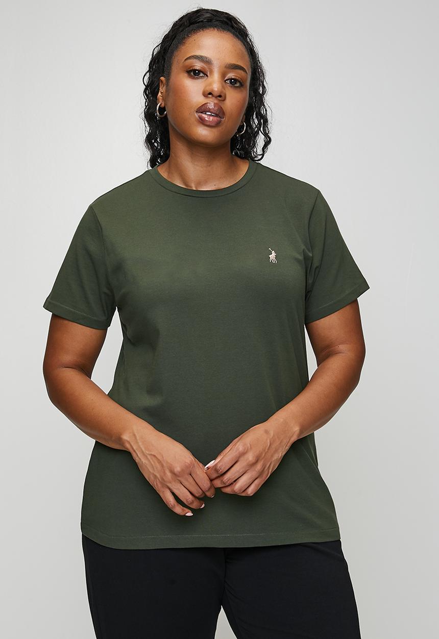 POLO - Plus wmn allie ss t-shirt - olive