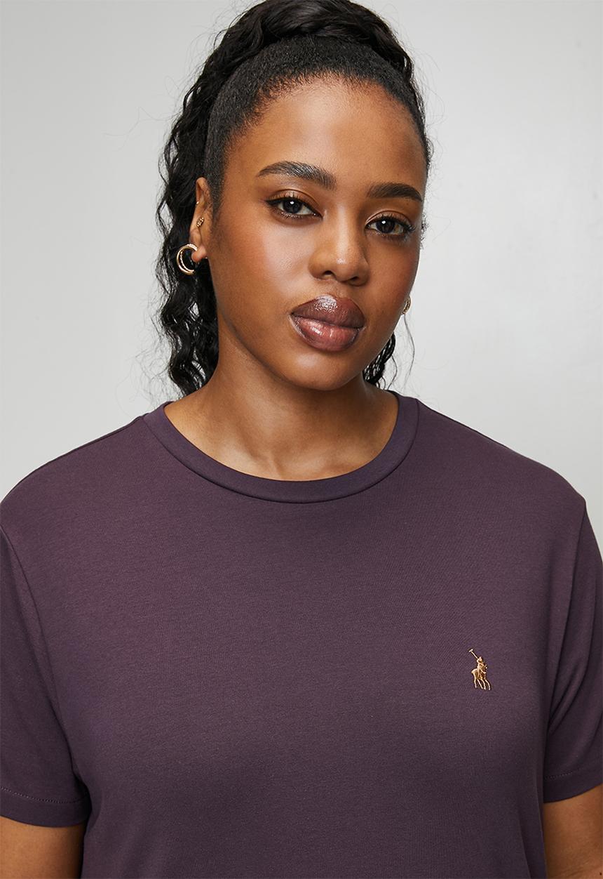 POLO - Plus wmn allie short sleeve T-shirt - plum