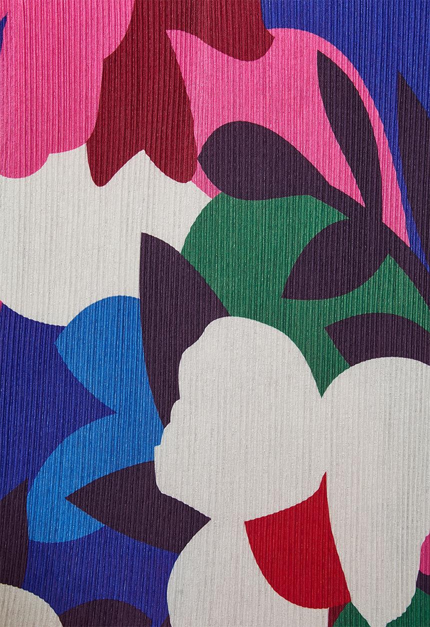 Me&B - Plus Plisse Longsleeve - Bloom