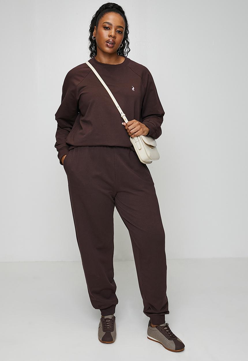 POLO - Plus wmn sophia jogger - plum