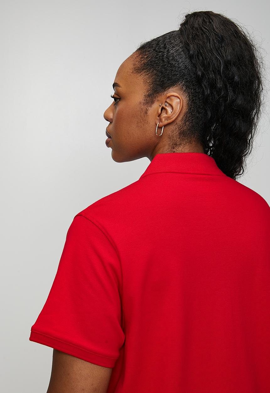 POLO - Plus wmn margot ss golfer - red
