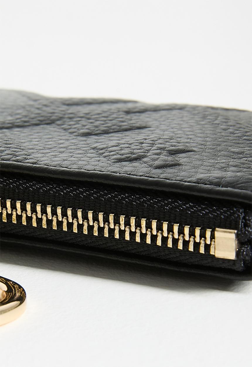 GALXBOY - EMBOSSED COIN PURSE - BLACK