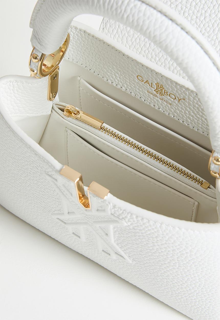 GALXBOY - SERAPHIN BAG  - WHITE