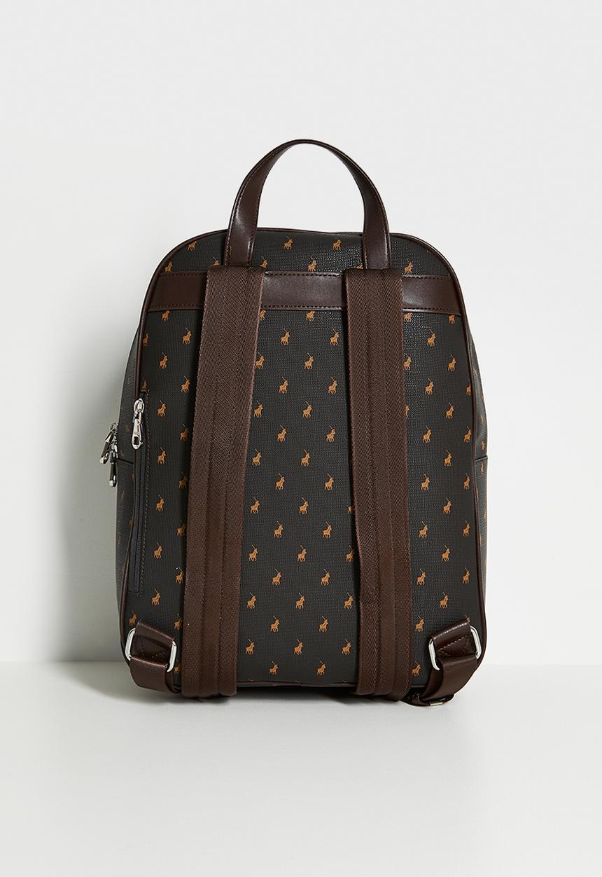 POLO - Signature Backpack Bag - Brown