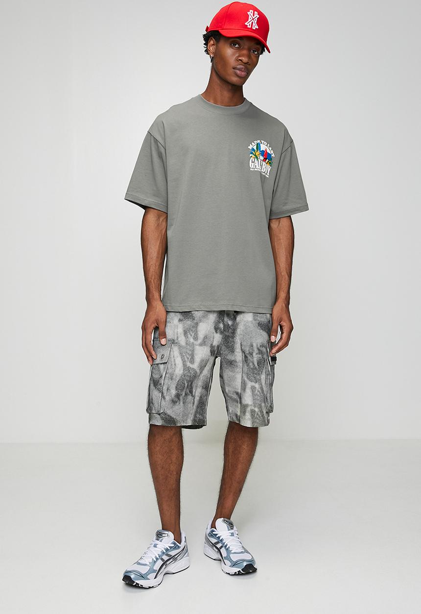 GALXBOY - 8001 T-SHIRT - GREY