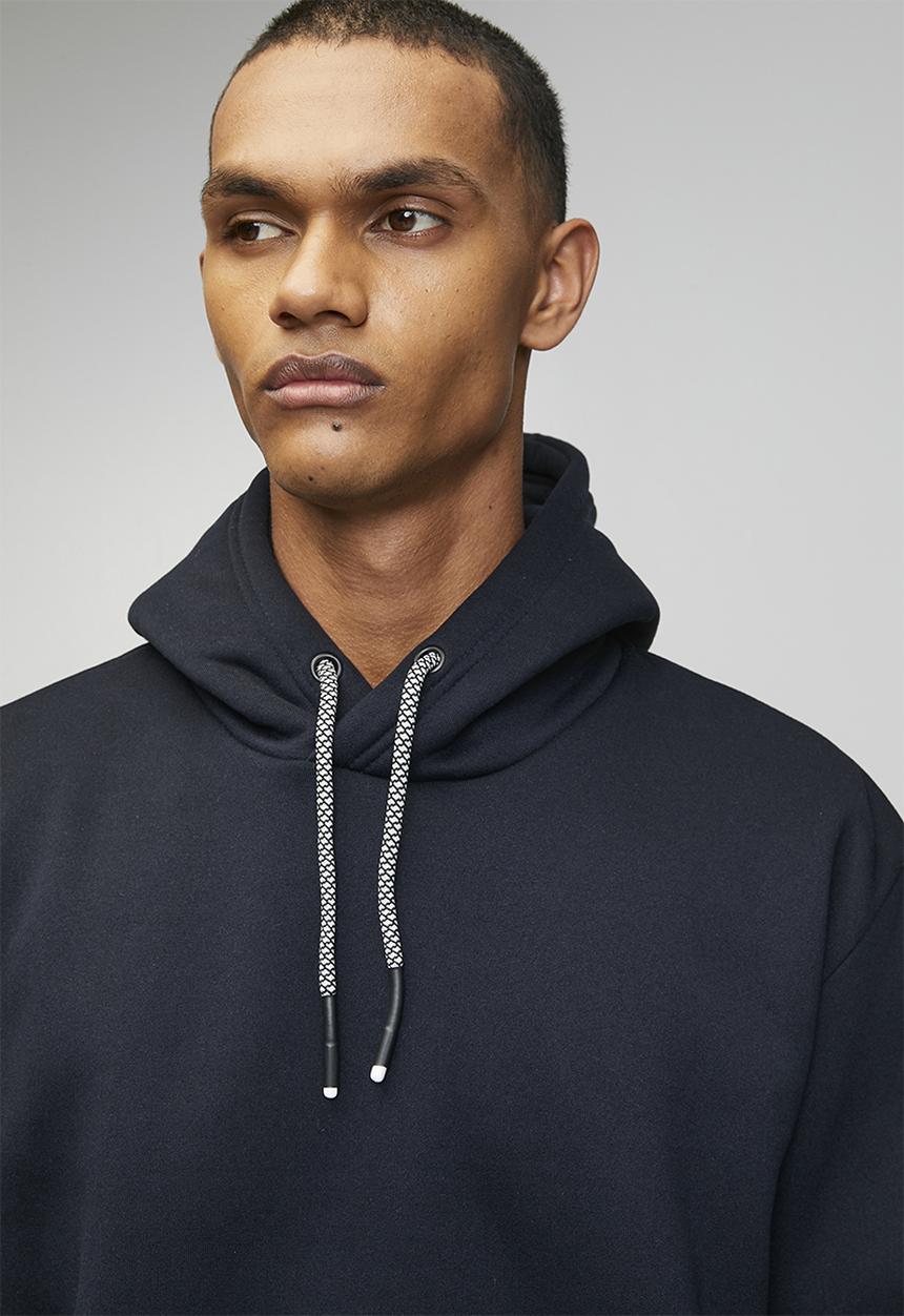 Brave Soul - Oversized Fit Hoody - Navy