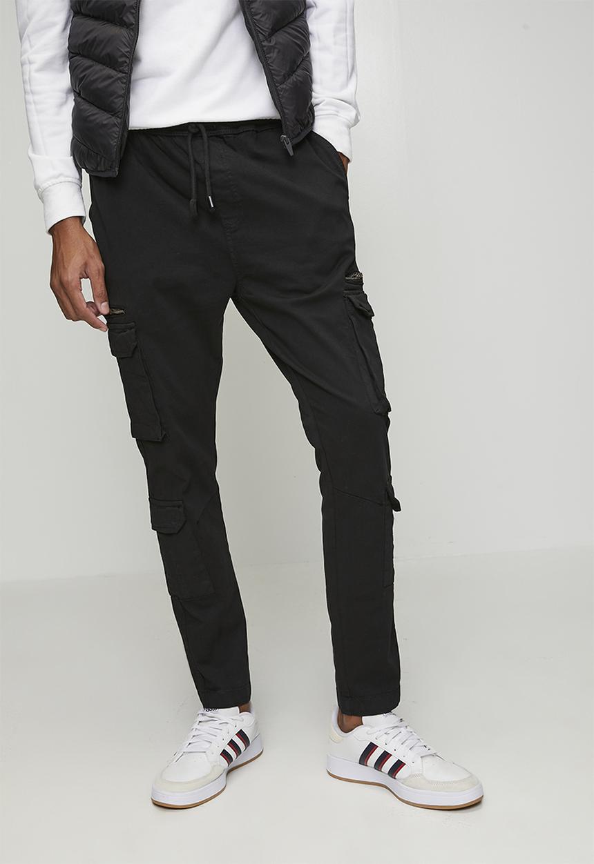 Brave Soul - Cotton Twill Pant - Black