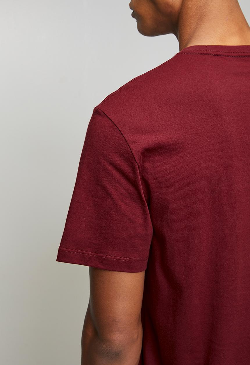 Calvin Klein - Ss 30S Eu Left Chest Logo Tee - Renaissance Red