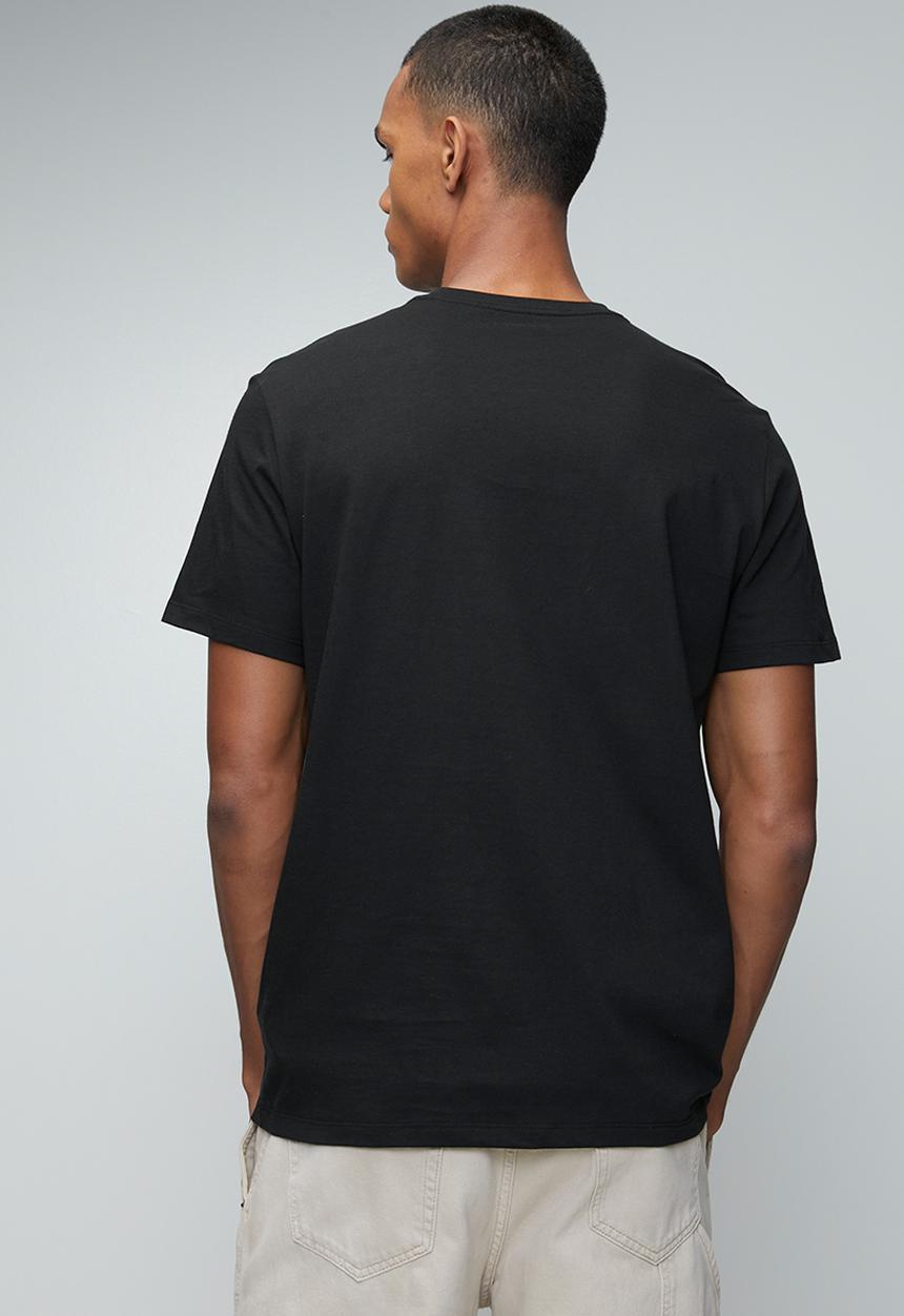 Calvin Klein - Ss 30S Eu Left Chest Logo Tee - Black