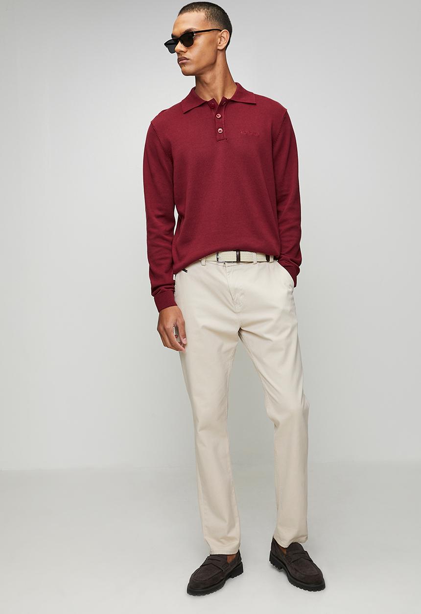 Ben Sherman - Sportshirt - Berry