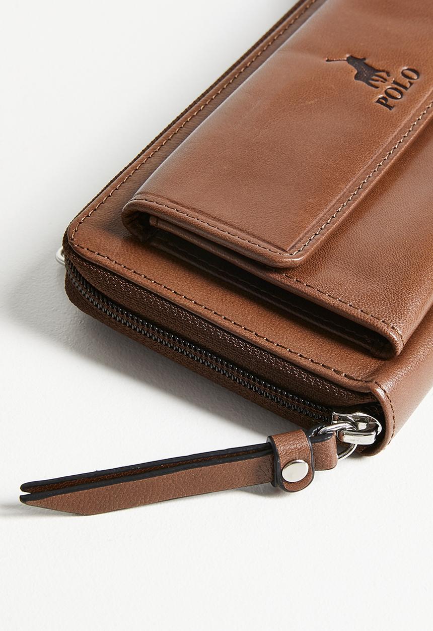 POLO - Alto Phone Sling Bag - Brown