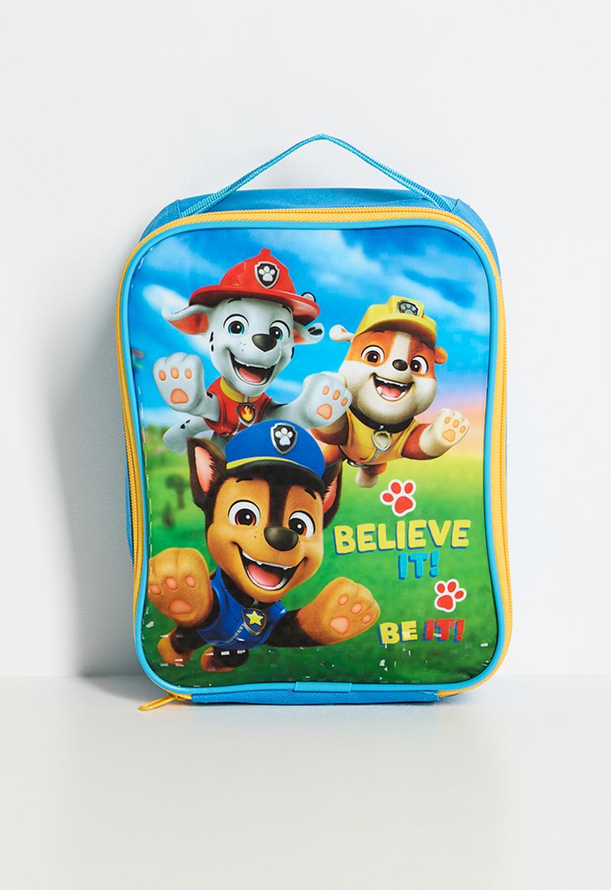 Pop Candy - Paw patrol believe it lunch bag - blue