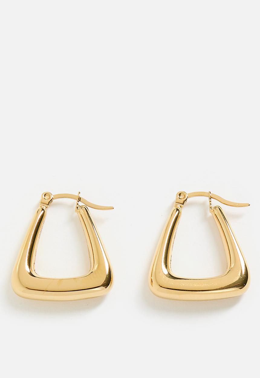 Zoe on Trend - Hoop Earings - Gold