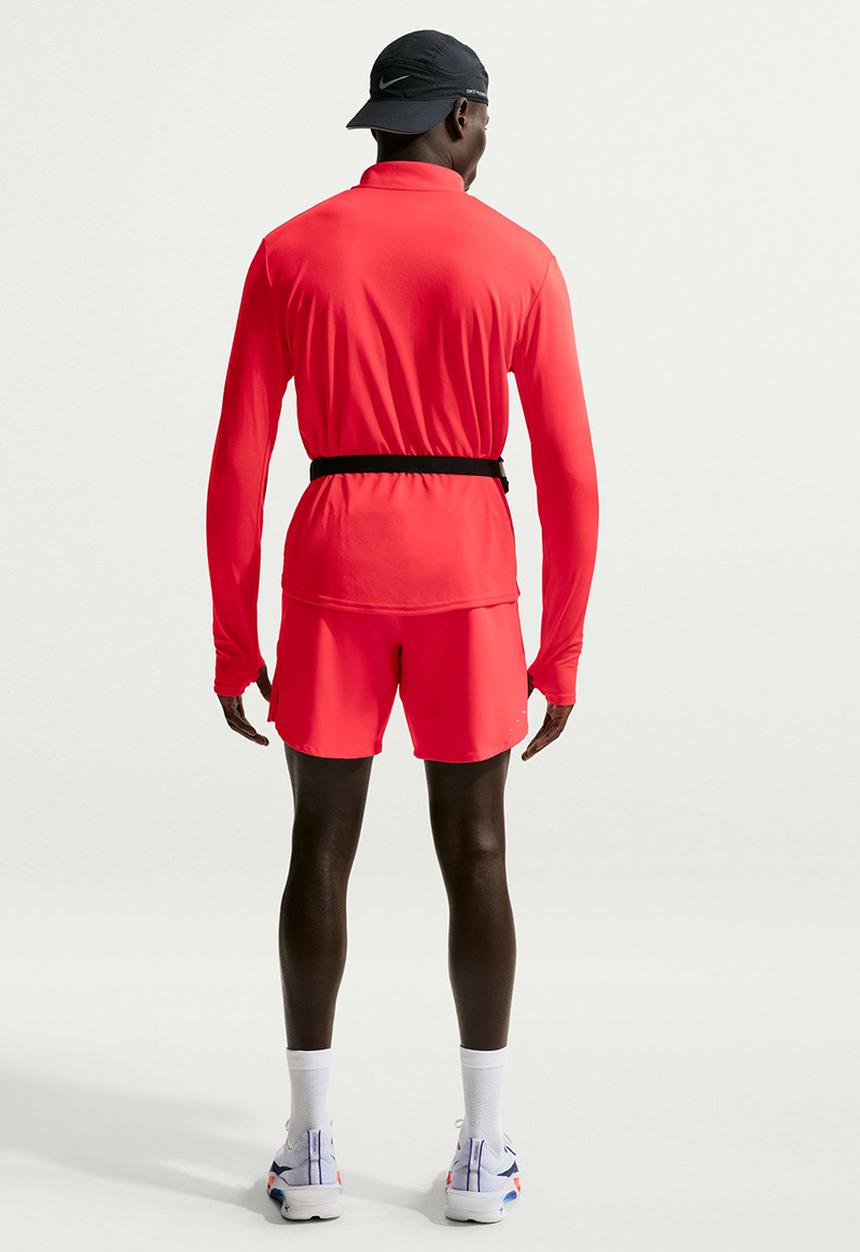 Nike - Pacer Dri-FIT 1/2-Zip Running Top - Light Crimson Red