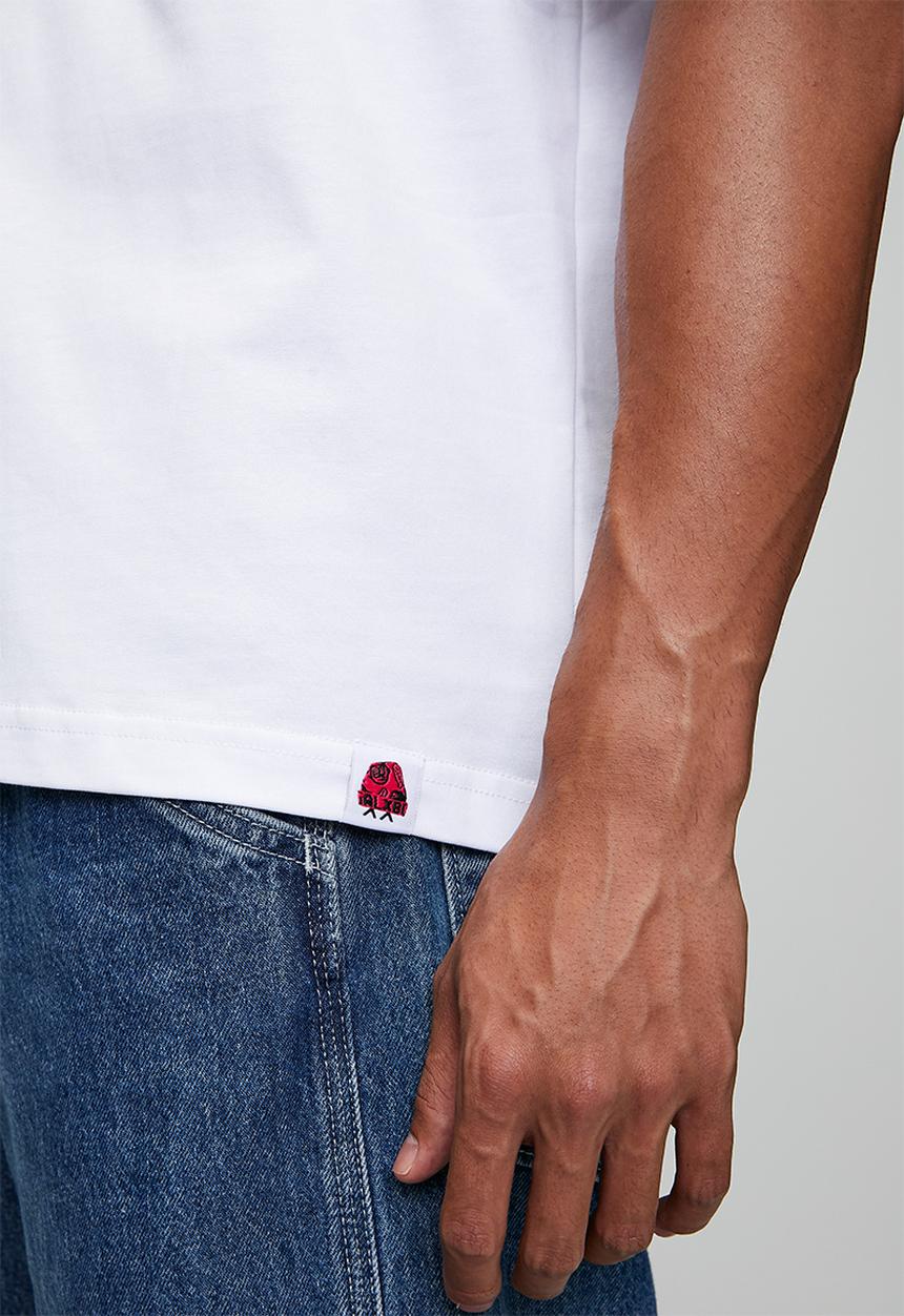 GALXBOY - DELUXE T-SHIRT  - WHITE