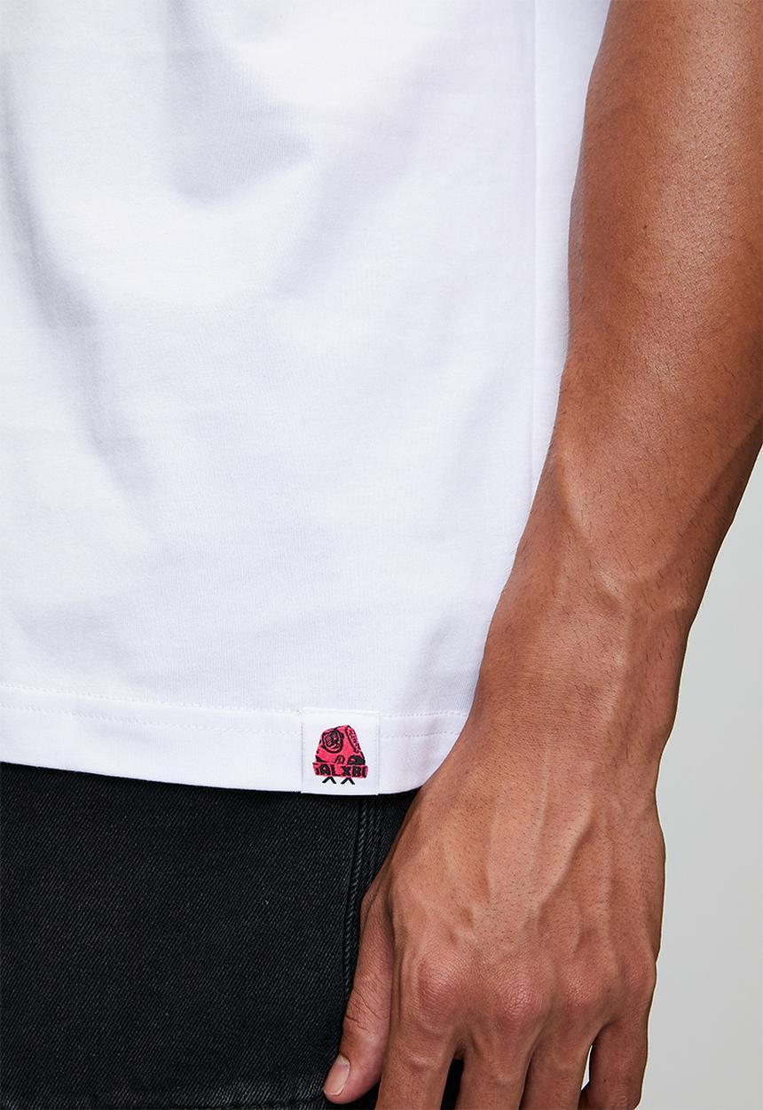 GALXBOY - CALL ME T-SHIRT  - WHITE