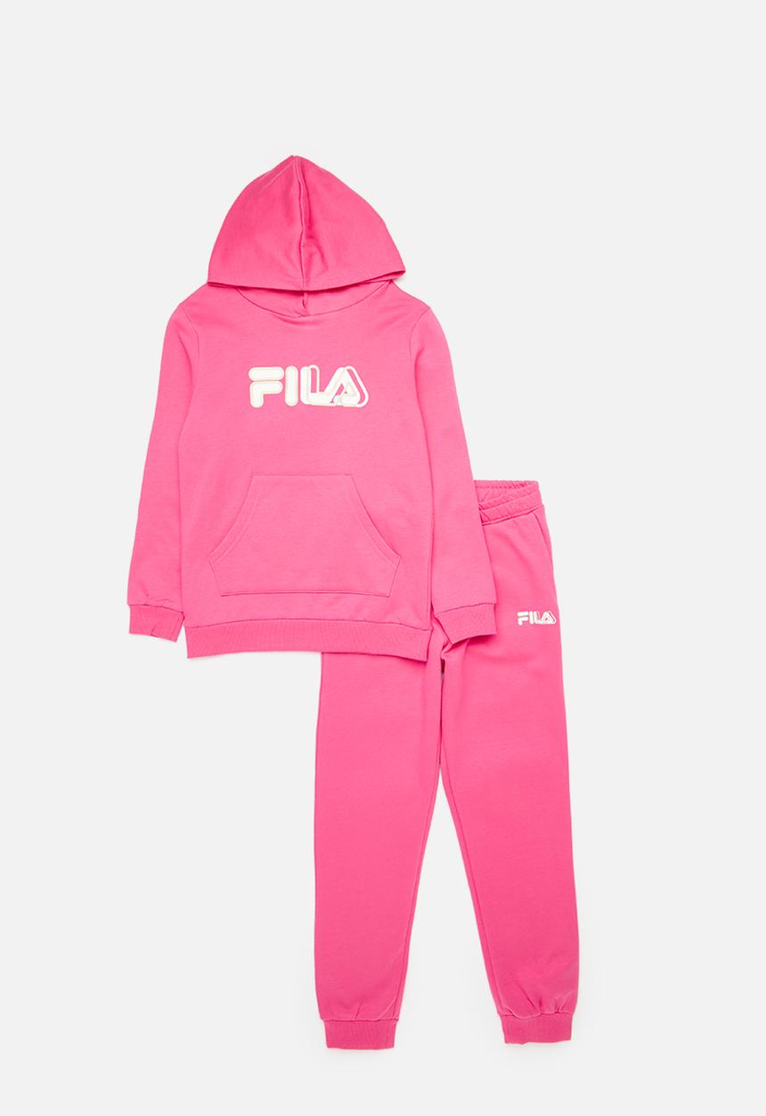 FILA - Dakota Tracksuit Set - Fandango Pink