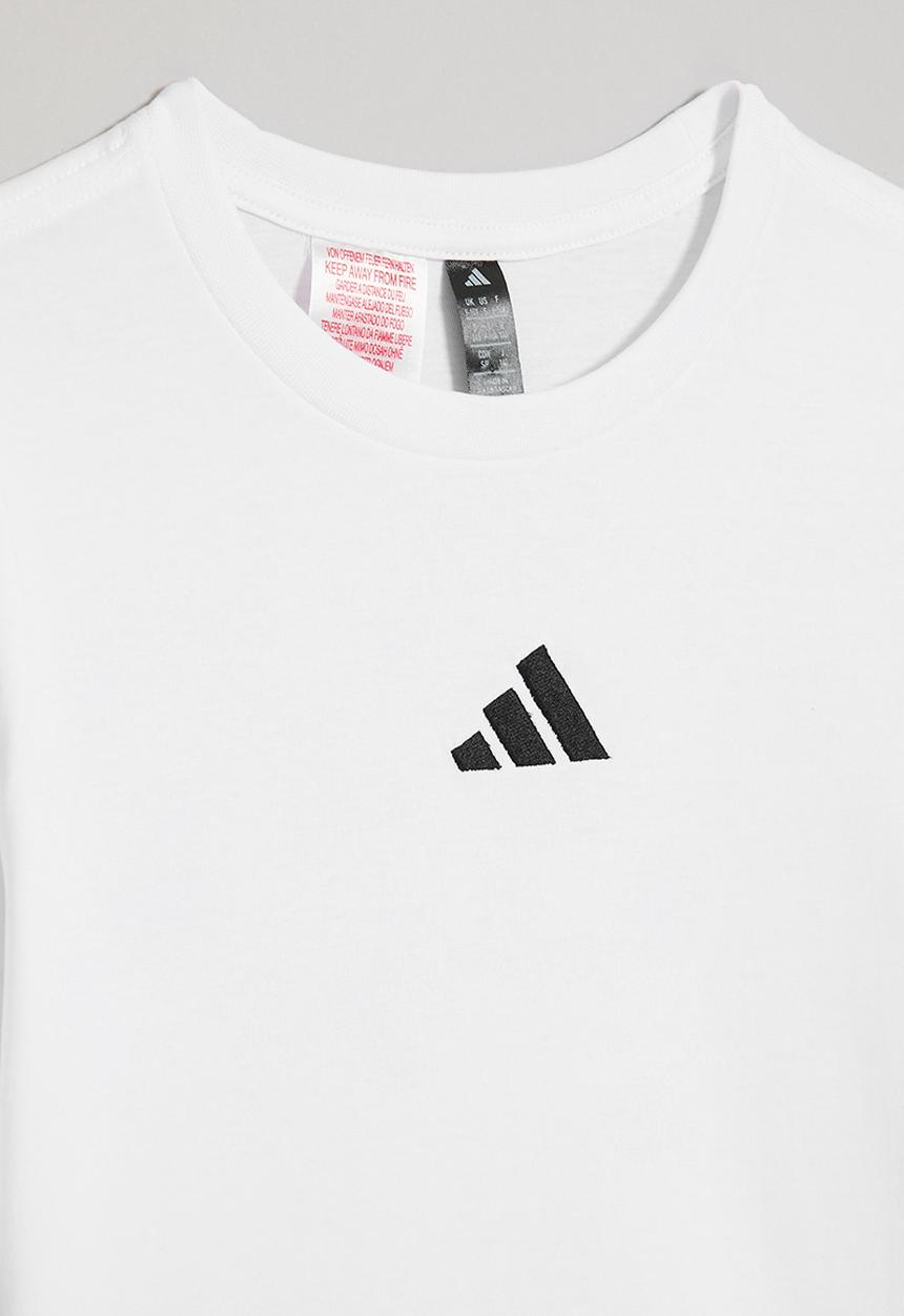 adidas Performance - J 3S Tee 160 S26 - White/Black
