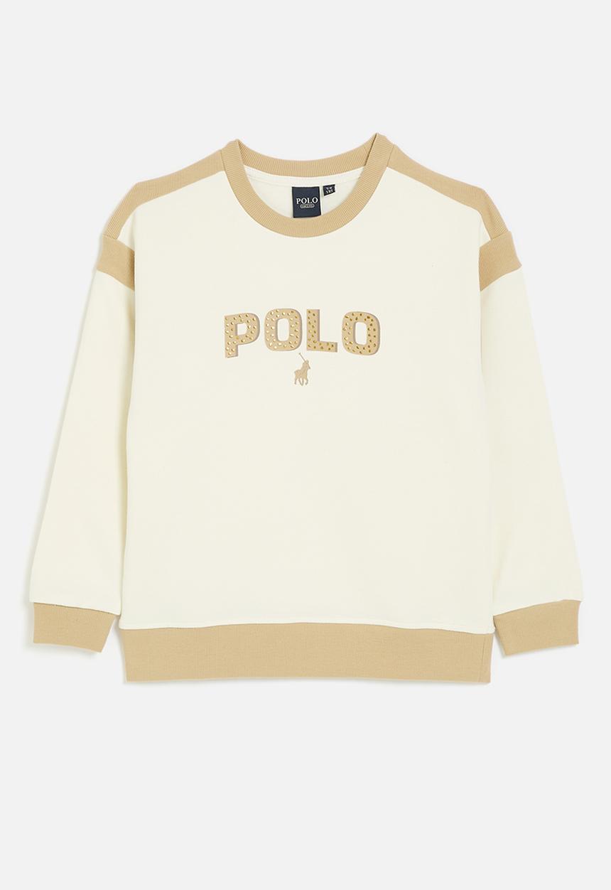 POLO - Hailey printed sweater - off white 