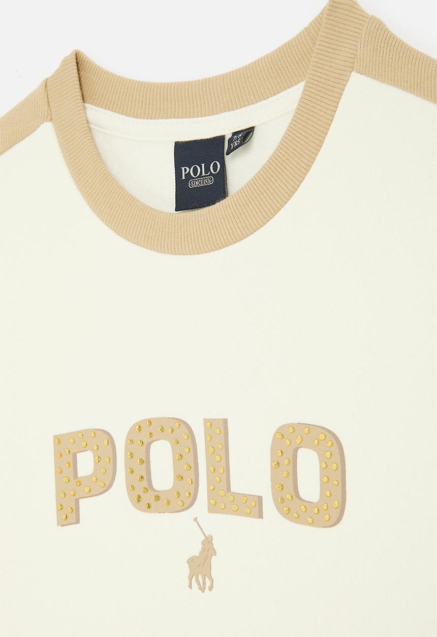 POLO - Hailey printed sweater - off white 