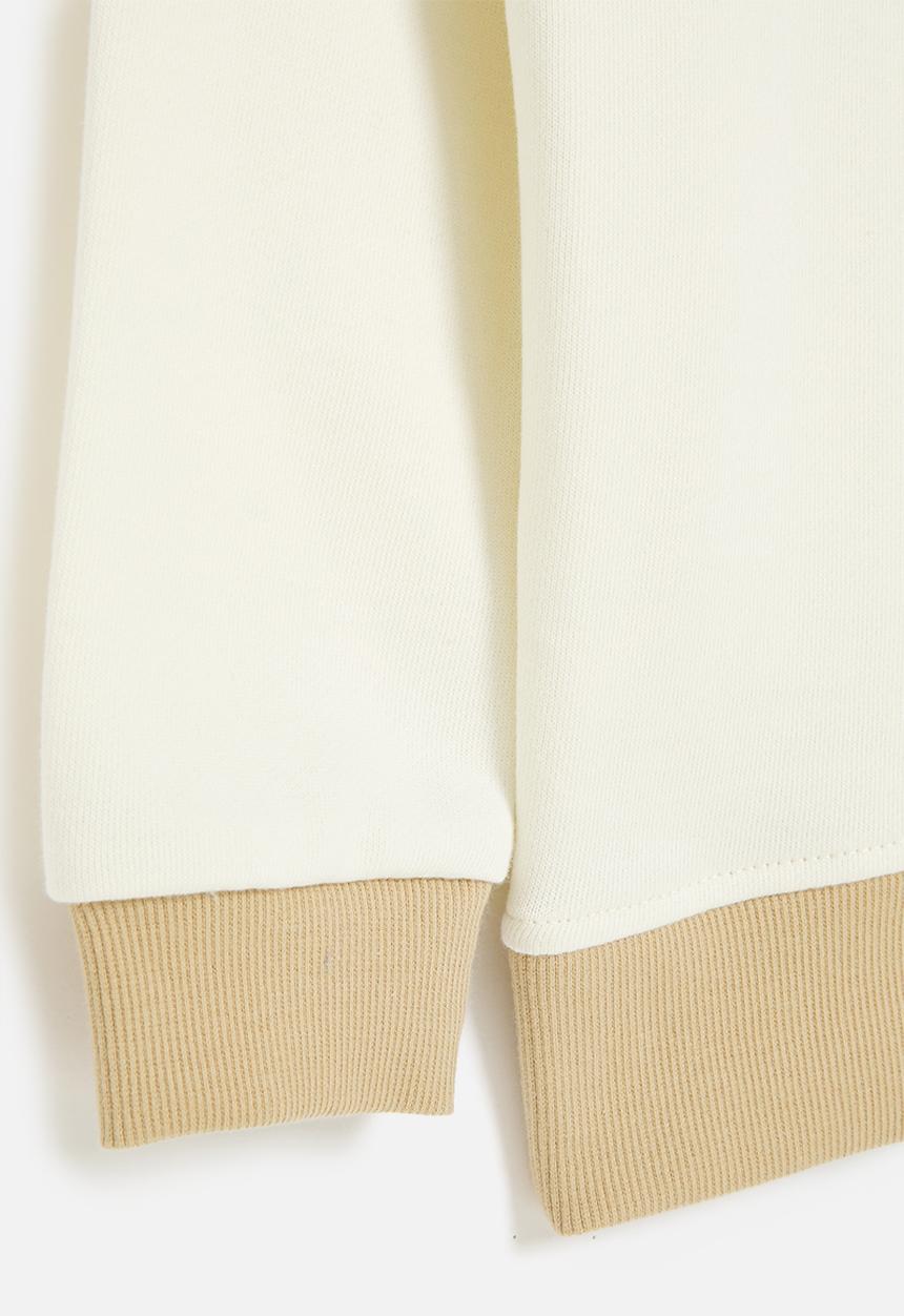 POLO - Hailey printed sweater - off white 